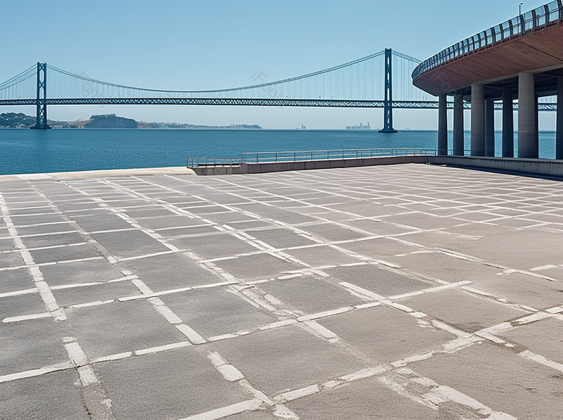 无人的停车场区域,高清,摄影图,摄影图片,图片大全,摄影图免费下载